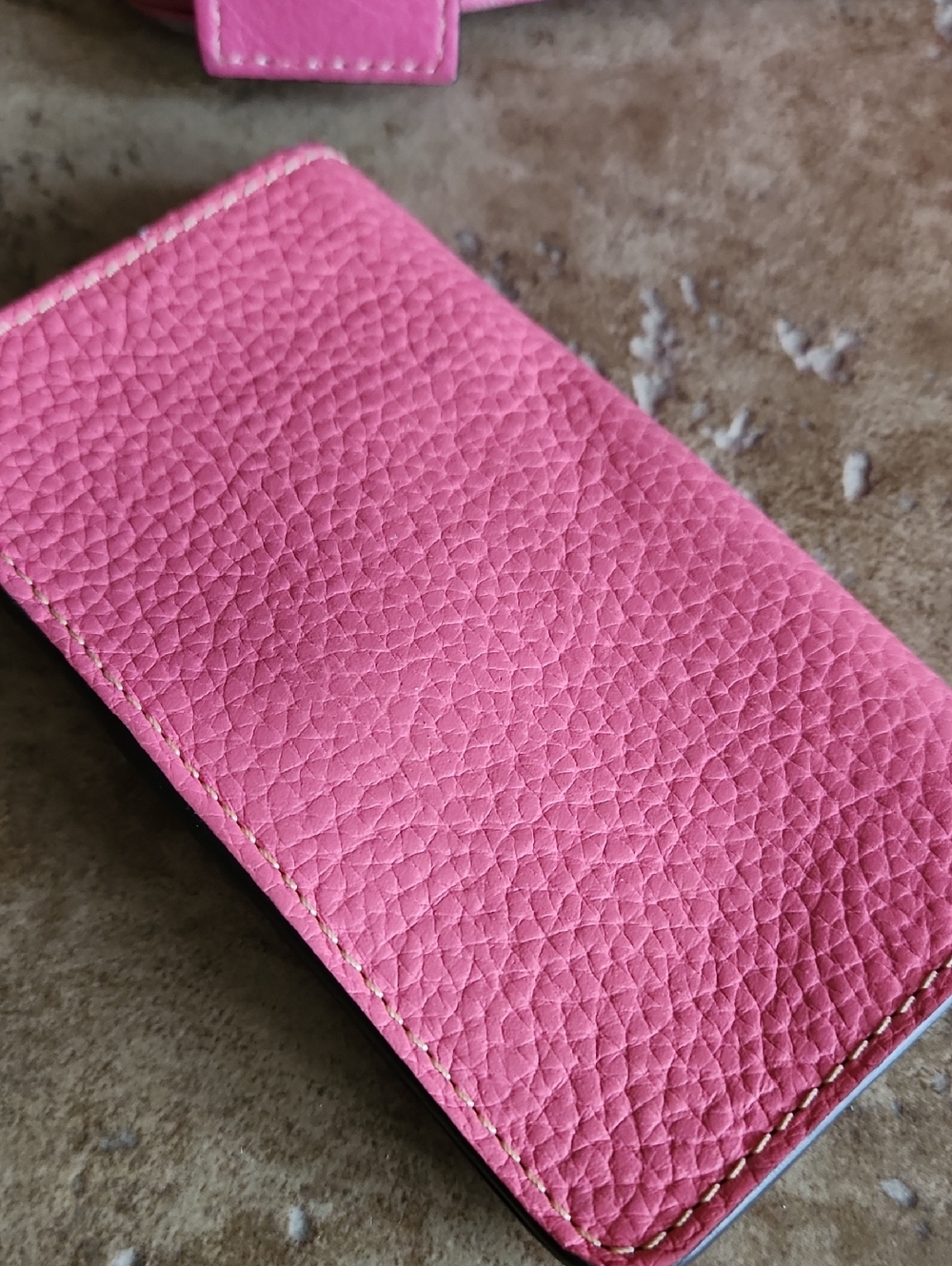Dooney & Bourke Pink Pebbled Leather Baby Domed Satchel with Matching Wallet - Picture 14 of 16